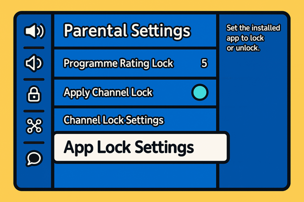 Lock & Unlock Parental Controls on TV Remote