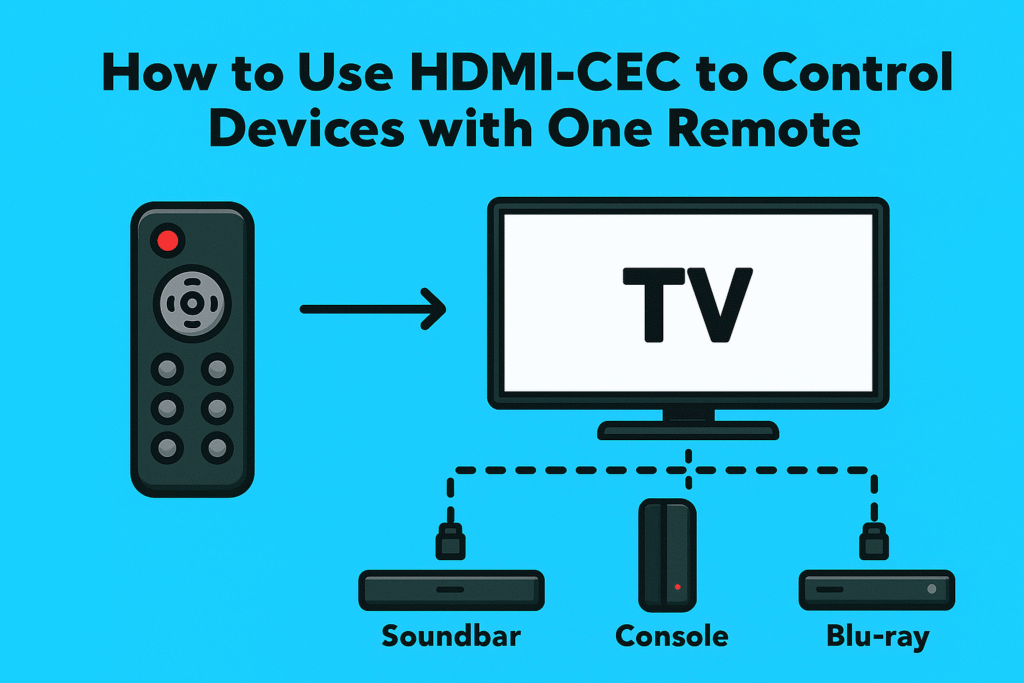 use HDMI-CEC to Control Multiple Devices with One Remote