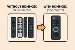 HDMI-CEC Is Useful