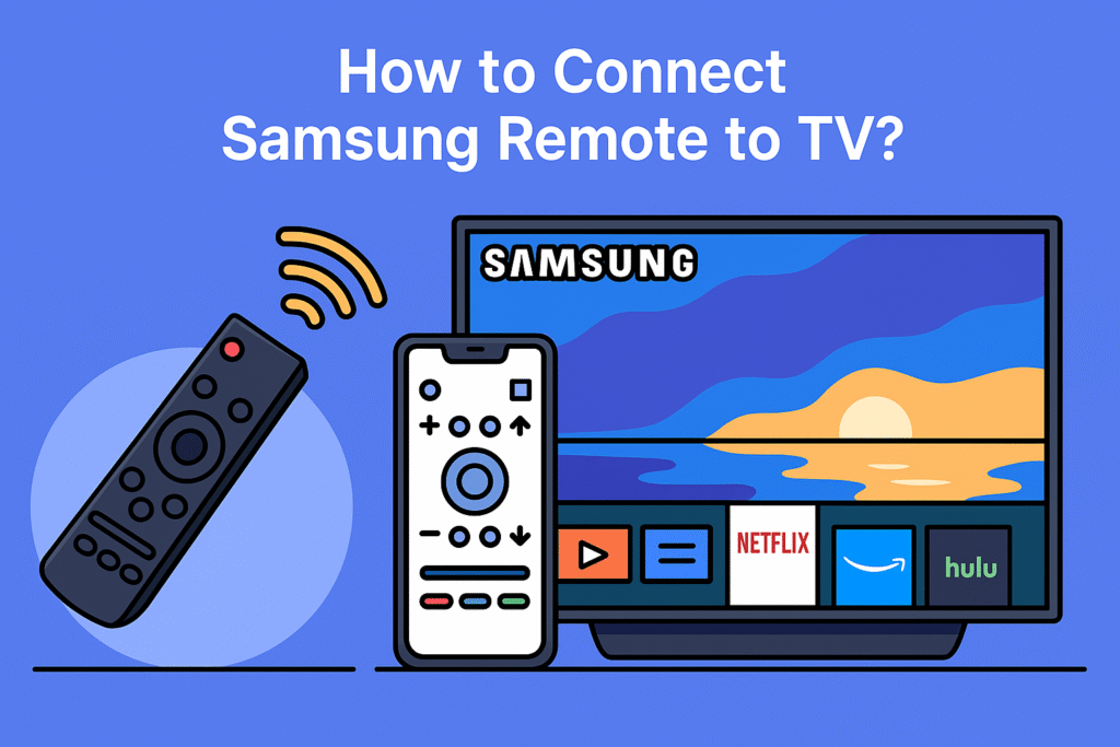 How to Connect a Samsung Remote to a Samsung TV | Step-by-Step Guide