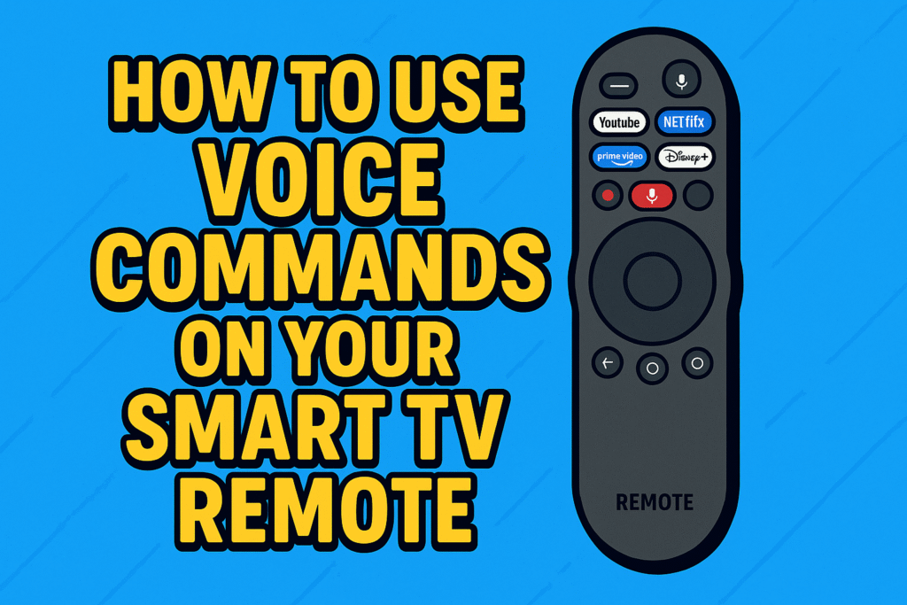 How to Use Voice Commands on Your Smart TV Remote