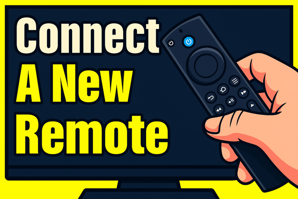 How to Pair a New TV Remote
