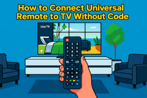 How to Connect Universal Remote to TV Without Code
