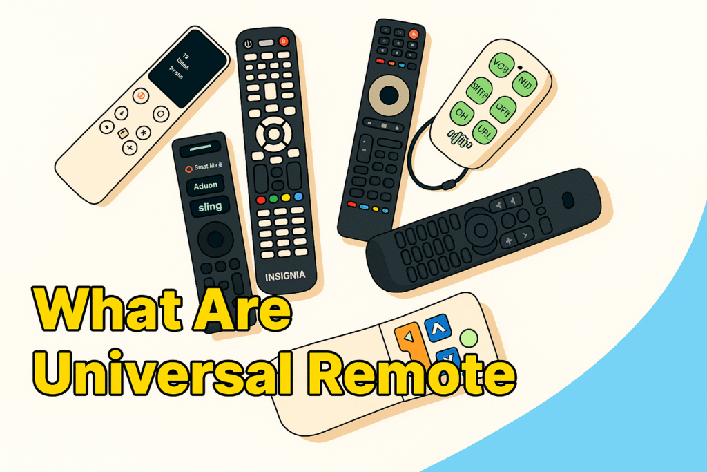 What Are Universal Remotes?