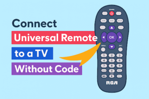 Connect a Universal Remote to a TV Without Code