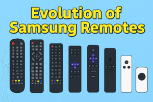 The Evolution of Samsung Remotes