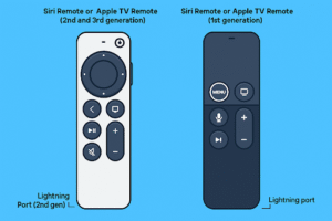Siri Remote (1st, 2nd, 3rd gen) overview