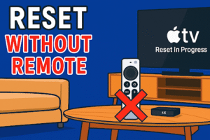 Reset Without the Remote