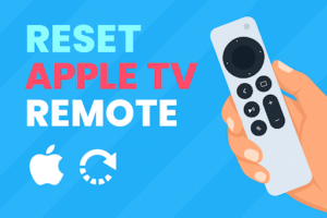 reset Apple TV remotes