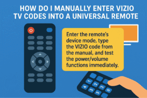 use the auto-search method to program a universal remote to my Vizio TV