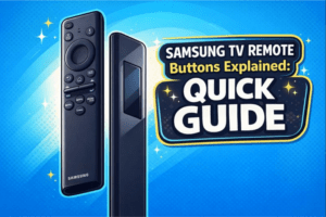 Samsung TV Remote Buttons