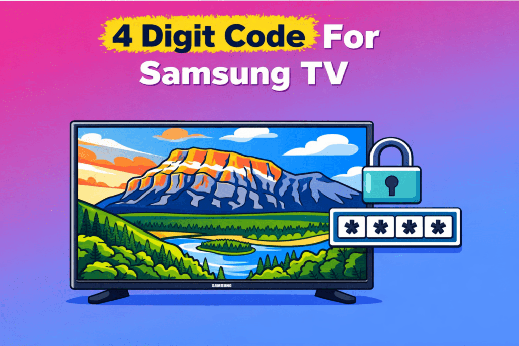 4 Digit Code for Samsung TV Universal Remote