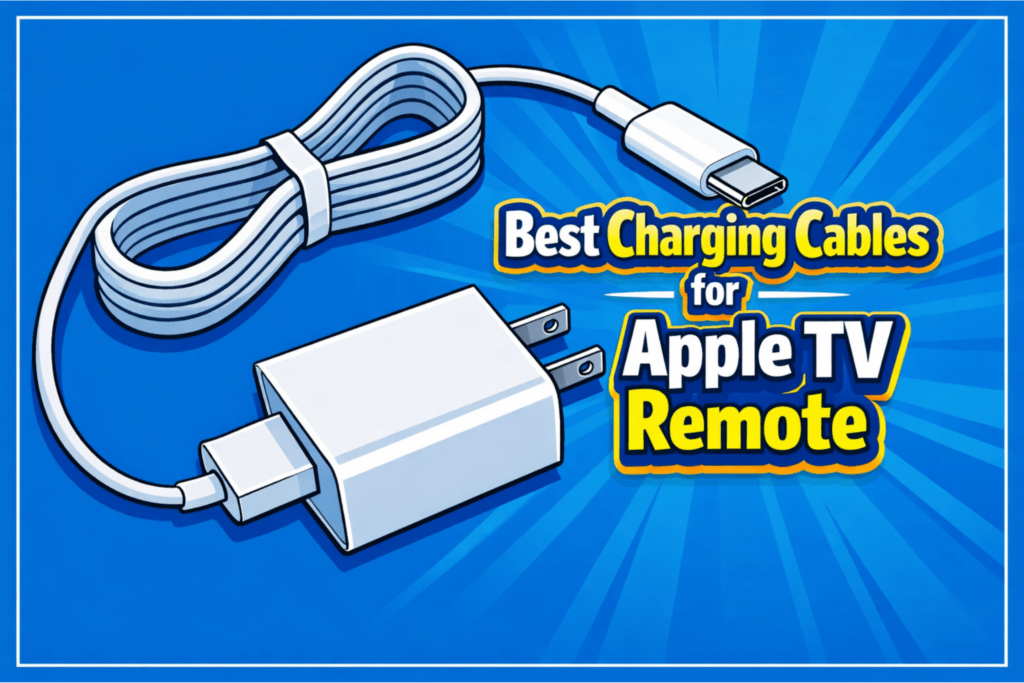 Best Charging Cables for Apple TV Remote