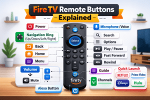 Fire TV Buttons Explained